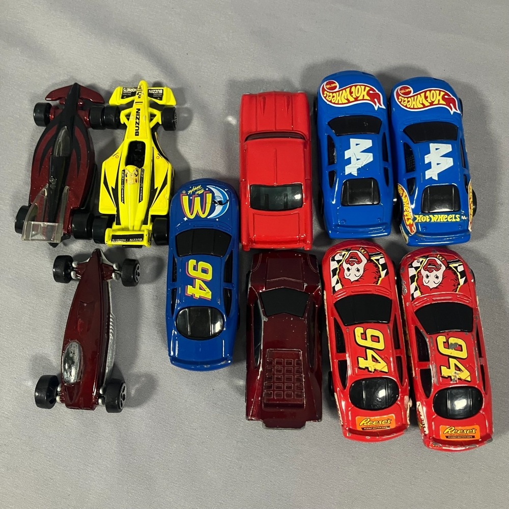 Hot Wheels McDonald's Happy Meal Promo Cars Lot of 10‎ – 1990s–2000s Vintage